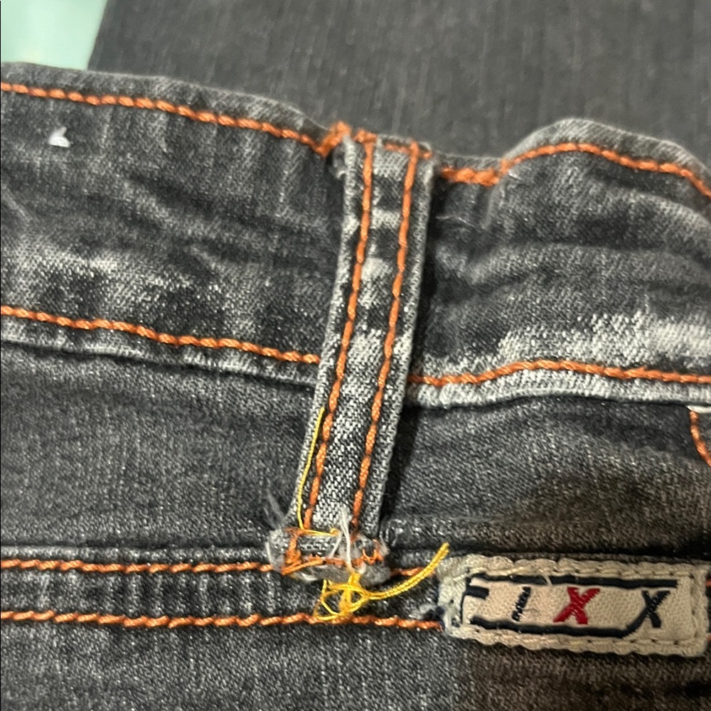 Vintage Women's Low rise Dark Grey Bootcut Jeans - Picture 5 of 5